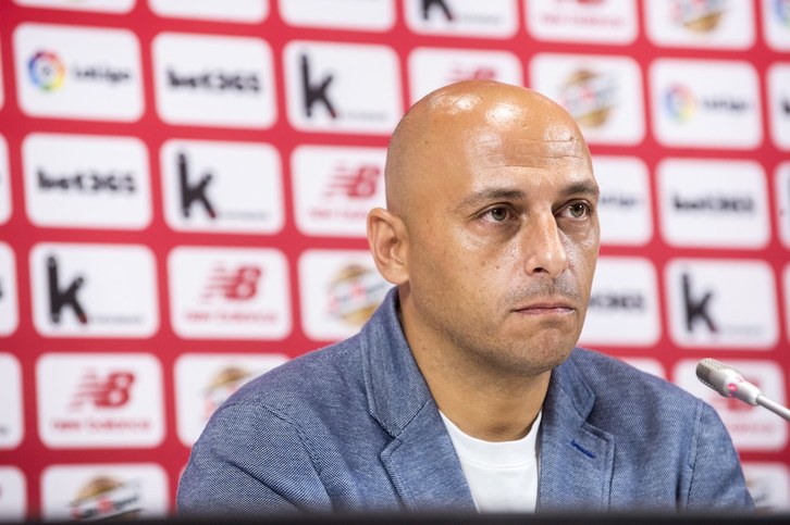 Ángel Villacampa, en la presentación de hoy. (Marisol RAMIREZ | FOKU)