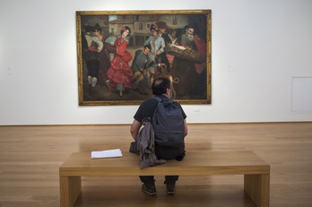 Una de las obras de Ignacio Zuloaga que se exponen. (Monika DEL VALLE | FOKU)