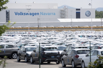 Planta de Volkswagen en Landaben. (Iñigo URIZ / FOKU)