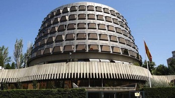 La sede del Tribunal Constitucional español. (NAIZ)