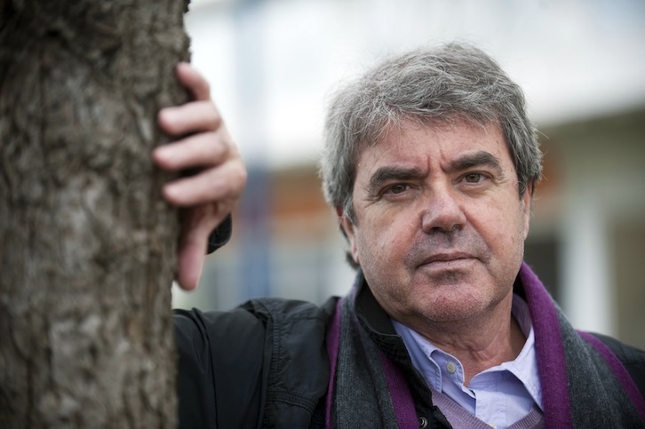 Gorka Knörr, exdirigente de EA y cantautor, es el nuevo delegado de la Generalitat en Madrid.(Juan Carlos RUIZ/FOKU)