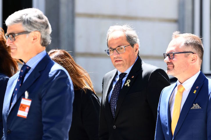 El president catalán, Quim Torra. (Gabriel BOUYS/AFP)