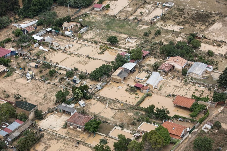Huertas de la zona de Tafalla. (Gobierno de Nafarroa)