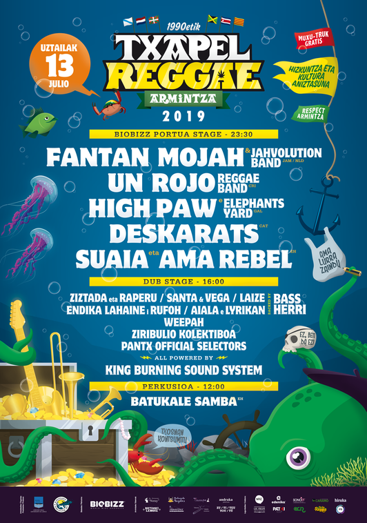 Txapel Reggae 2019.