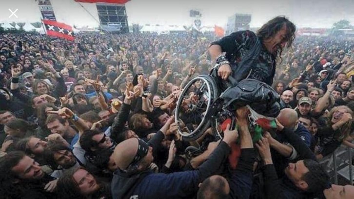 Imagen empleada por Dani Alvarez para demostrar que los festivales son «espacios de libertad».