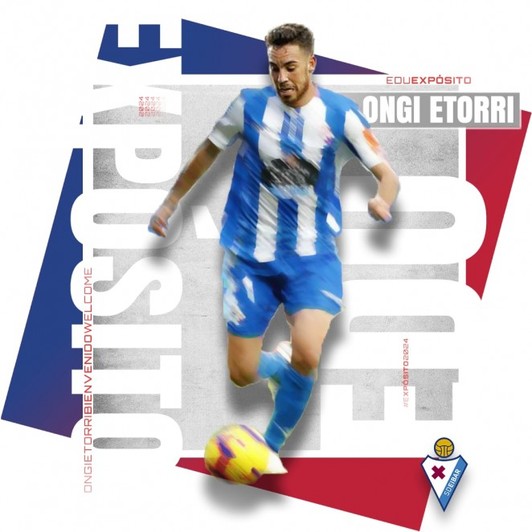El Eibar ha dado la bienvenida a su nuevo jugador (SD EIBAR)