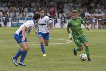 Odegaard ha dejado muestras de su calidad en Azpeitia (Gorka RUBIO/FOKU)