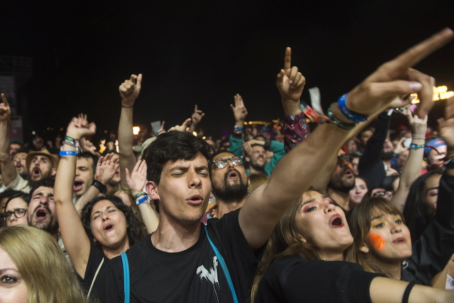 El público ha disfrutado del BBK Live. (Monika DEL VALLE / FOKU) El público ha disfrutado del BBK Live. (Monika DEL VALLE / FOKU)