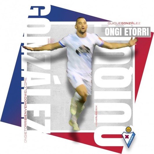 Quique Gonzalez bost urterako fitxatu du Eibarrek (SD EIBAR)