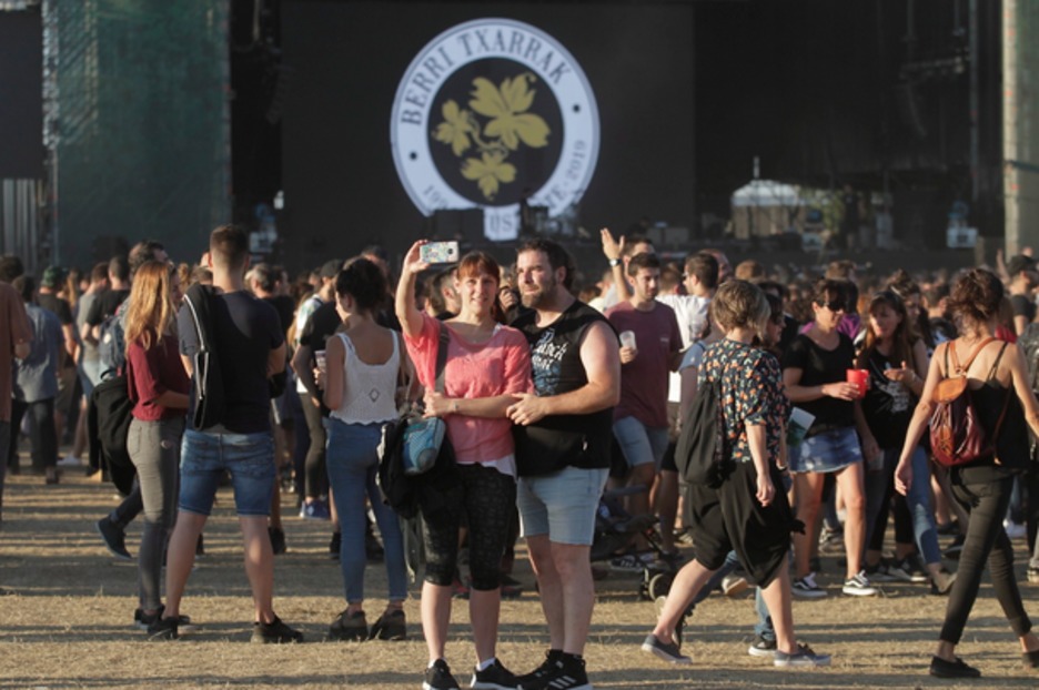 Arratsaldeko giroa Kobetan. (Aritz LOIOLA / FOKU) Arratsaldeko giroa Kobetan. (Aritz LOIOLA / FOKU)