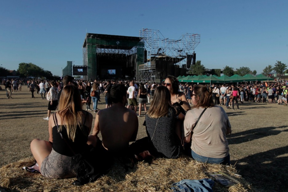 Arratsaldeko giroa Kobetan. (Aritz LOIOLA / FOKU) Arratsaldeko giroa Kobetan. (Aritz LOIOLA / FOKU)