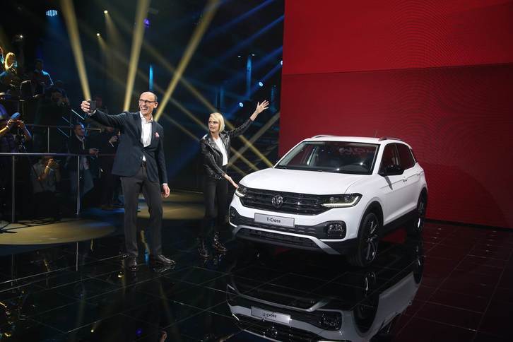 Presentación del segundo modelo, el T-Cross. (VW)