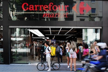 Los pedidos se llevarán hasta la dirección que la persona usuaria detalle en una app. (CARREFOUR)