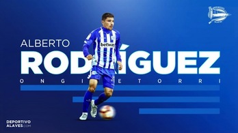 Así ha anunciado el Alavés su último fichaje (DEPORTIVO ALAVÉS)