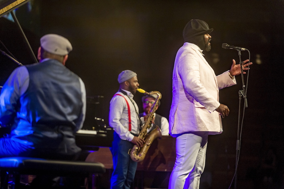 Gregory Porter no defraudó. (Jaizki FONTANEDA / FOKU) Gregory Porter no defraudó. (Jaizki FONTANEDA / FOKU)