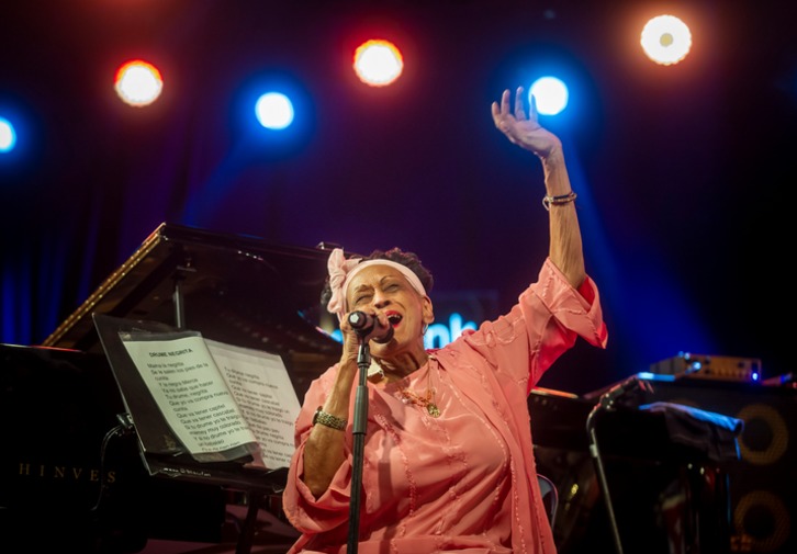 La cubana está realizando su gira de despedida. (Jaizki FONTANEDA / FOKU)