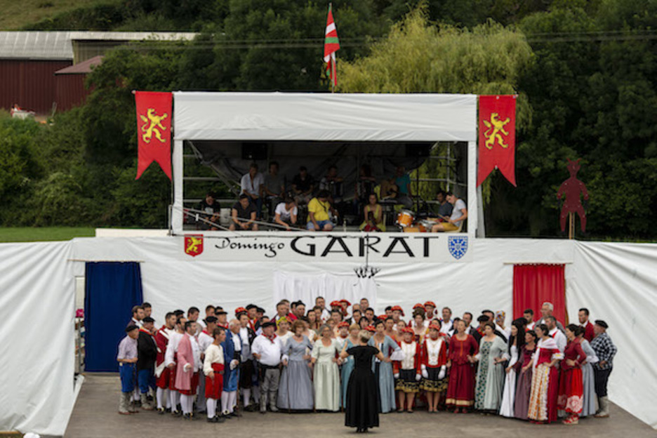 La pastorale a été écrite par Frantxoa Caset. ©Guillaume FAUVEAU