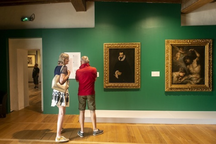 La exposición muestra 28 obras artísticas que van desde el 1578 hasta el 1935. (Guillaume FAUVEAU)