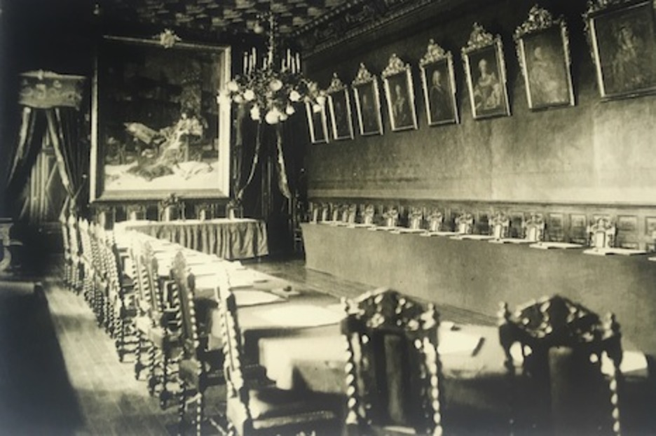 Salón del Consejo Foral de Nafarroa, 1929. (ROLDÁN)