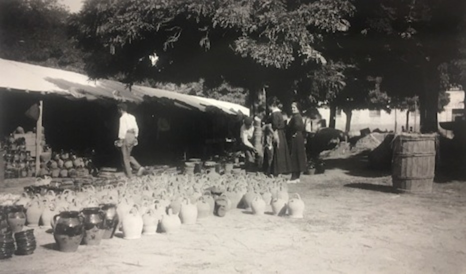 Venta ambulante en sanfermines, 1930. (José BELZUNCE)