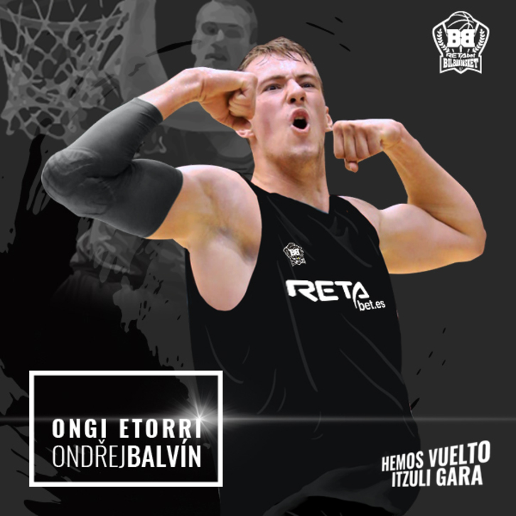 Bilbao Basket ha dado así la bienvenida a Balvin (BILBAO BASKET)
