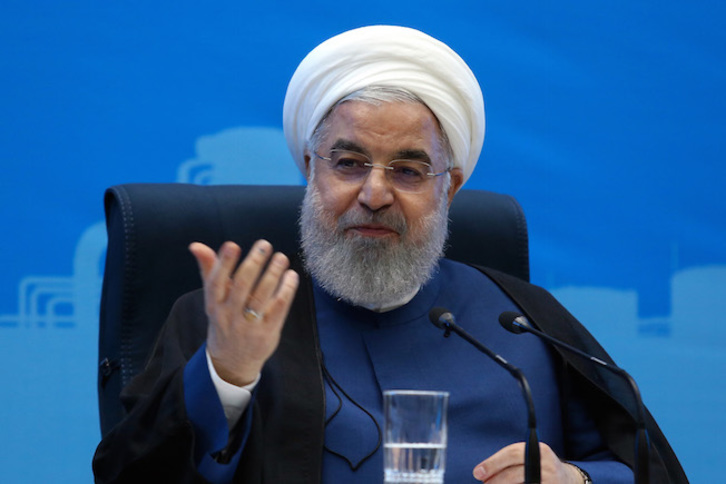El presidente iraní Hasan Rohani. (AFP)