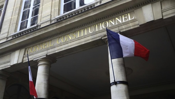 Kontseilu Konstituzionaleko egoitza, Parisen.