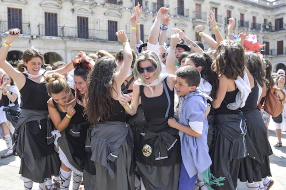 Jai giroa izan da nagusi. (Idoia ZABALETA/FOKU)