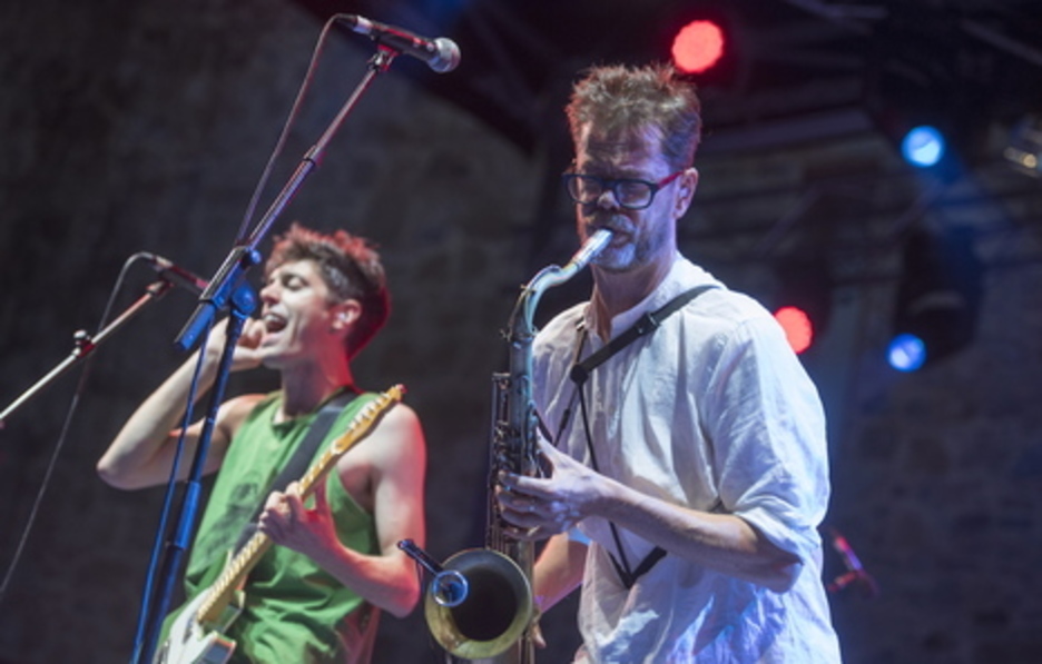 Donny McCaslin, lanean. (Gorka RUBIO / FOKU)
