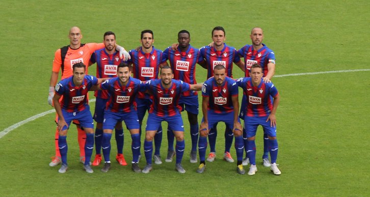 Foto del once que ha sacado hoy Mendilibar (SD EIBAR)