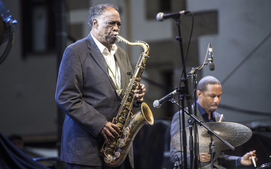 Houston Person Trio, Trinitate plazan. (Jagoba MANTEROLA/FOKU)