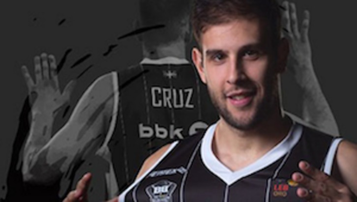 Iván Cruz, en imagen facilitada por el club. (Bilbao Basket)