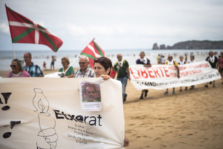 Etxerat a demandé des solutions afin de donner un nouveau élan à la paix au Pays Basque. ©Guillaume FAUVEAU