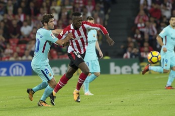 Athletic y Barça jugarán el viernes a las 21.00 (Monika DEL VALLE / FOKU)