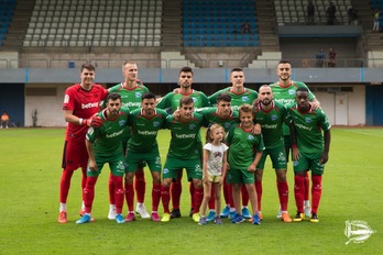 Once del Alavés que se ha enfrentado al Oviedo (DEPORTIVO ALAVÉS)
