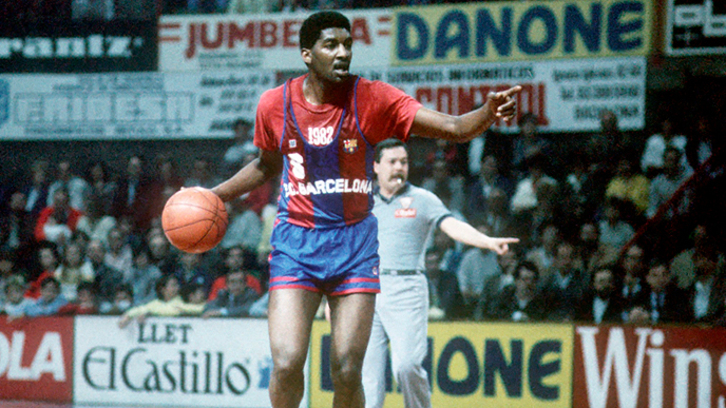 Sibilio, en un partido del Barcelona (ACB PHOTO)