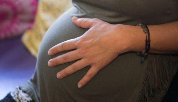 Una mujer embarazada. (AFP)