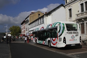 El servicio Hegobus del sur de Lapurdi se modificará durante la cumbre y la contracumbre. (Aurore LUCAS)