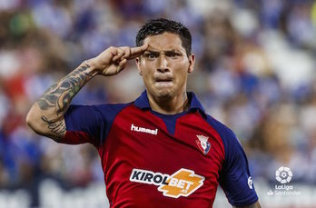 Chimy Ávila comienza a rentabilizar su fichaje con goles. (TWITTER LALIGA)