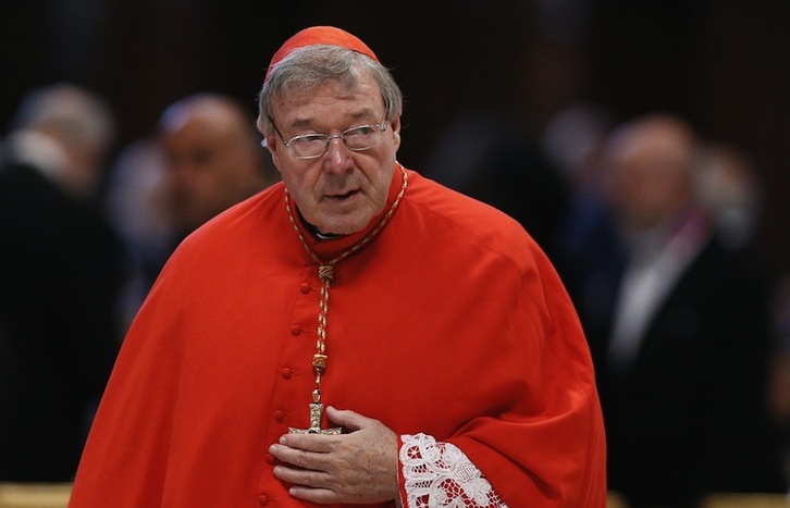 El cardenal australiano George Pell. (AFP)