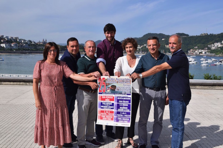 El torneo de balonmano de Egia cumple este año sus bodas de plata. (Donostiako Udala)