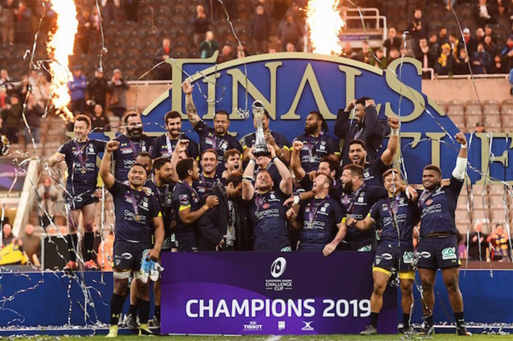 Clermont es el vigente campeón de la Challenge Cup. (www.epcrugby.com)