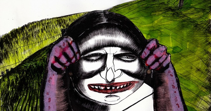 Fotograma de ‘Lursaguak’, de Izibene Oñederra. (NAIZ)