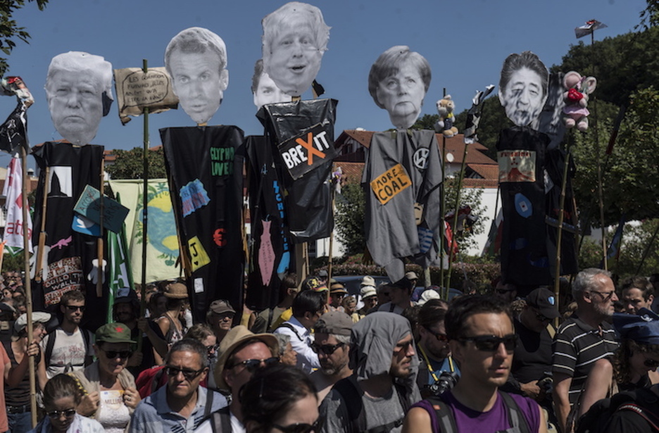 G7koen aurpegiak ere presente egon dira. (Jagoba MANTEROLA/FOKU)