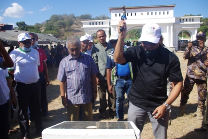 El primer ministro timorense, Rui Maria de Araujo, en un acto de reconocimiento a víctimas en la lucha por la independencia. (GOVERNO DE TIMOR LESTE)