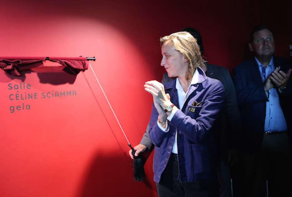 L’Atalante a fait de la réalisatrice Céline Sciamma sa marraine et a baptisé une salle à son nom. ©Bob EDME