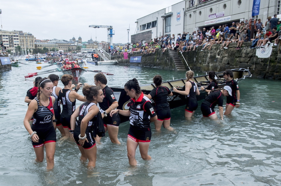 Hibaika se encaramó a la tercera plaza. (Gorka RUBIO / FOKU