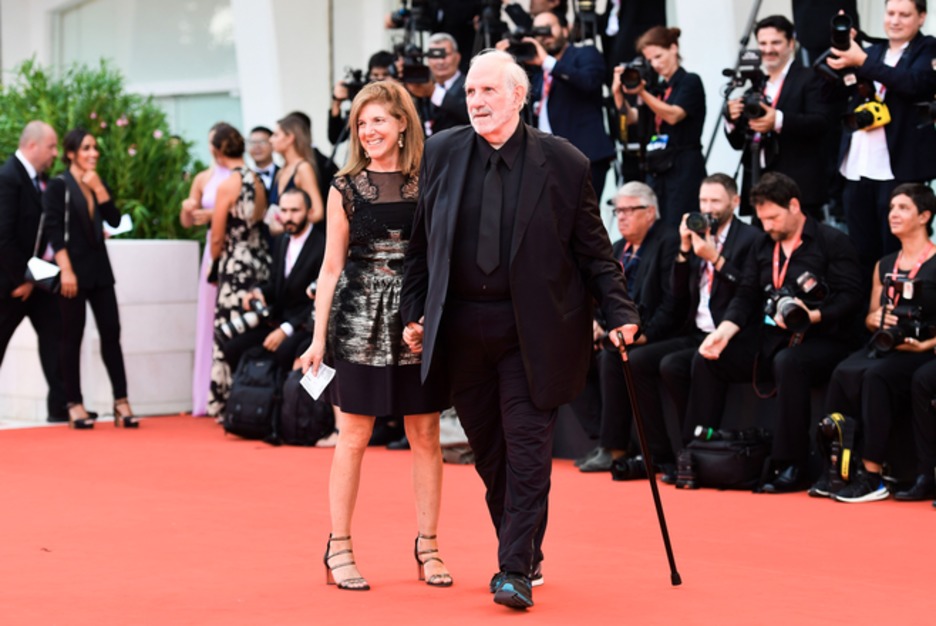 El director Brian De Palma acude al festival (Alberto PIZZOLI / AFP)