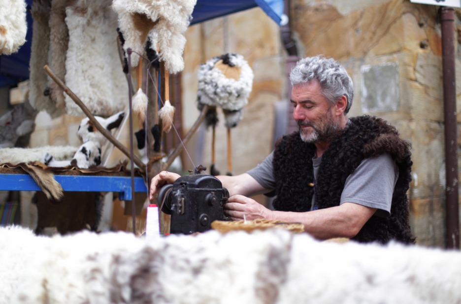 Hirulea artilearekin. (Endika PORTILLO / FOKU) Hirulea artilearekin. (Endika PORTILLO / FOKU)