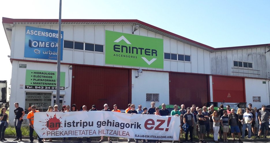 Euskal gehiengo sindikalaren elkarretaratzea